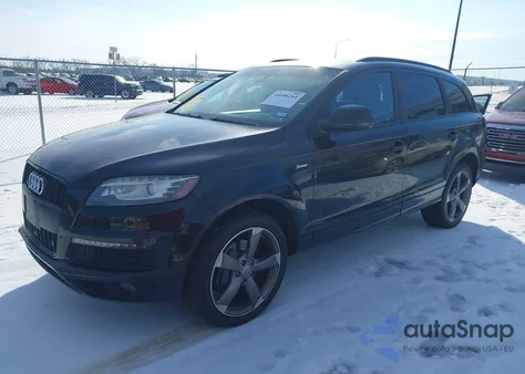 2015 Audi Q7 3.0T S Line Prestige z USA, uszkodzony, nr VIN WA1DGAFE1FD007458